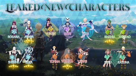 Genshin Impact Leaks .